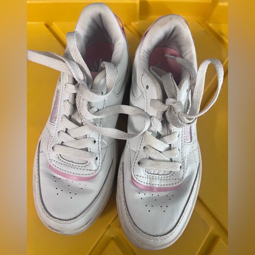 Reebok tech g geo sneakers girls size 13